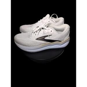 Brooks Ghost Max 2 110431 1D 125 White/Pelican Running Sneakers Men's size 9.5